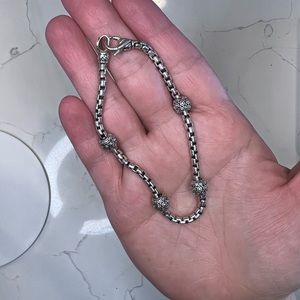 Jai by John Hardy Kalahari 3.7mm texture bead bracelet size XL